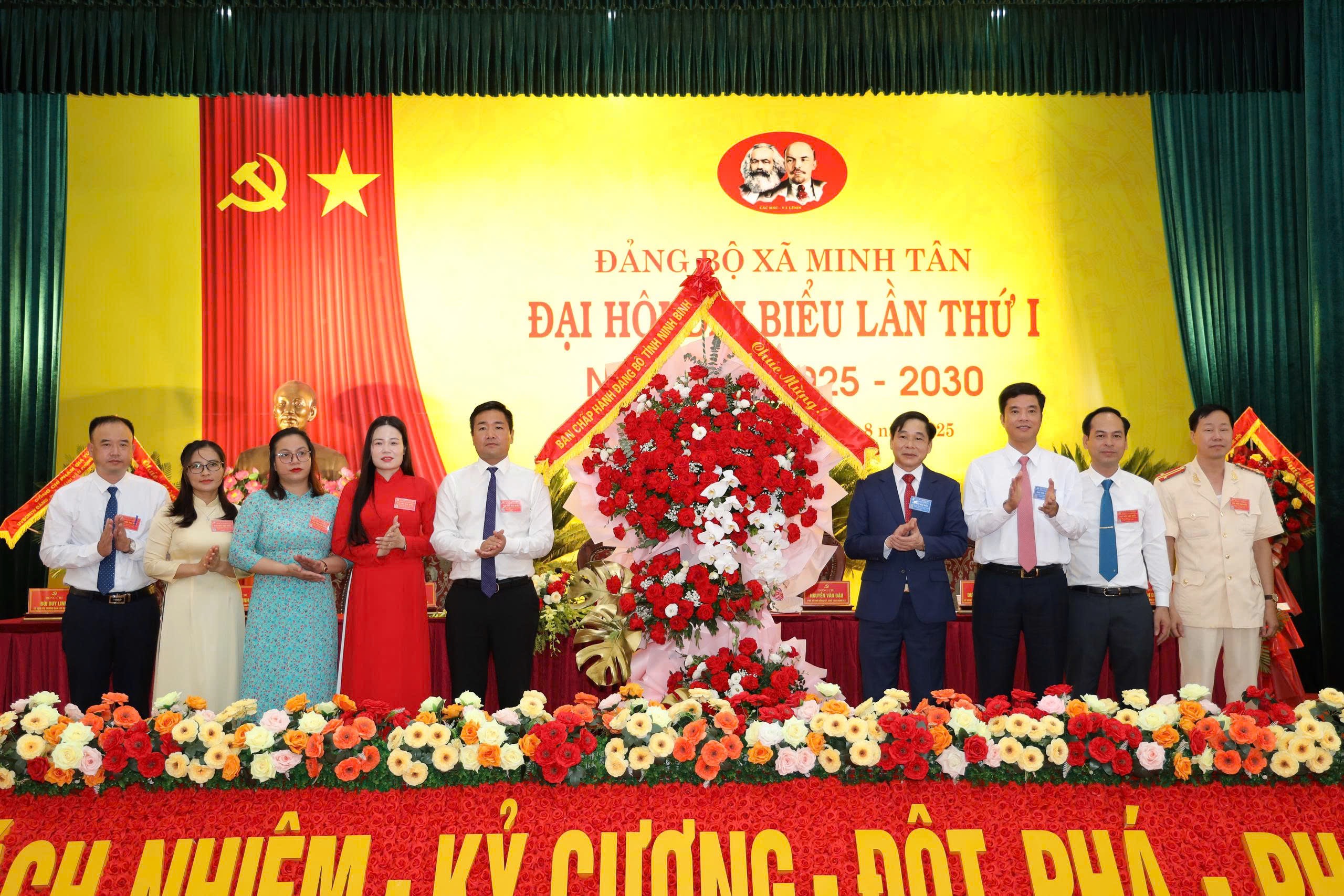 Đại hội đại biểu Đảng bộ xã Minh Tân lần thứ I, nhiệm kỳ 2025-2030