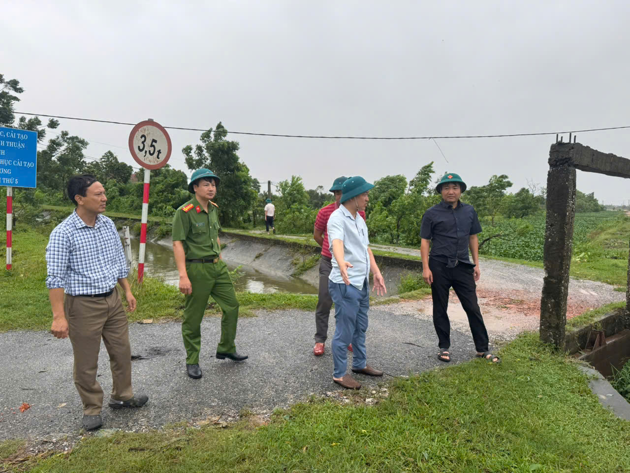 ĐẢNG UỶ XÃ MINH TÂN TRIỂN KHAI ỨNG PHÓ BÃO SỐ 3 (WIPHA)